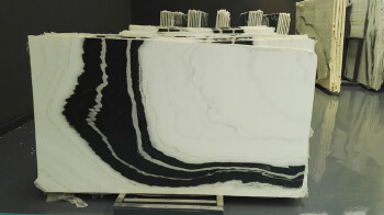 Best Quality Chinese White Color Stone Panda White Marble for Sale 